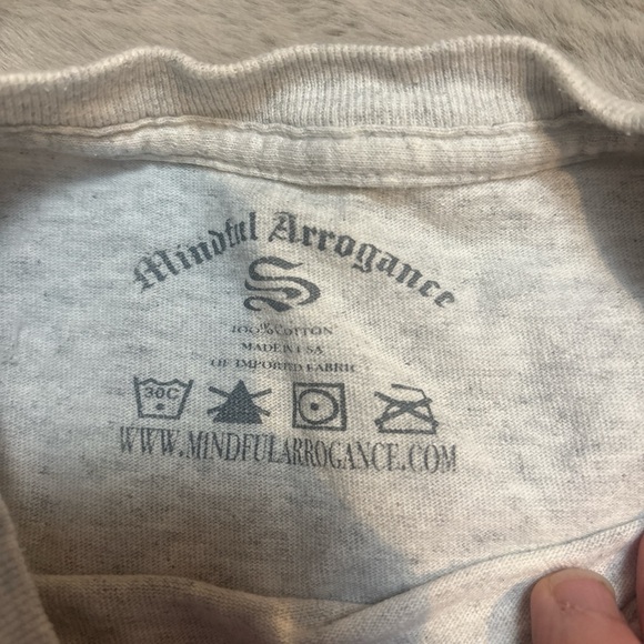 Gray Graphic  T-Shirt - Picture 3 of 3